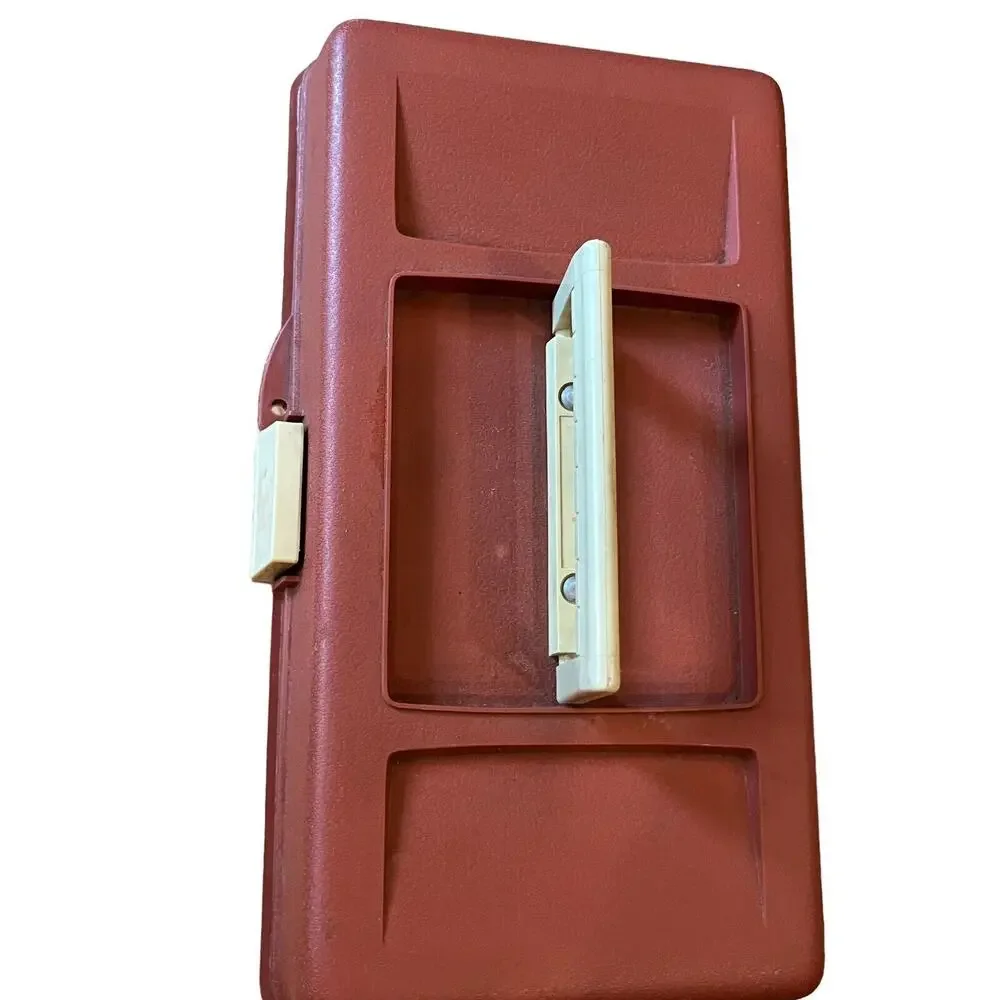 Woodstream Old Pal Tackle Box Vintage PF1040 w/ Folding Tray VTG Copper & Beige